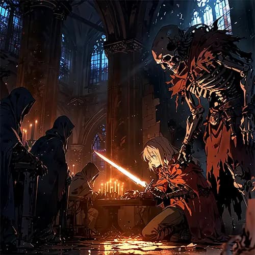 Tabletop gaming group playing a game