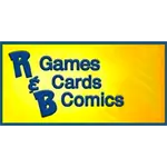 R&B Games, Cards, Comics Logo